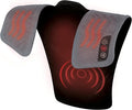 Homedics Vibration Heated Shoulder Massager Wrap Comfort Pro Elite Soft Fabric Tension Relief 2 Speeds &amp Styles Long NMS-450H