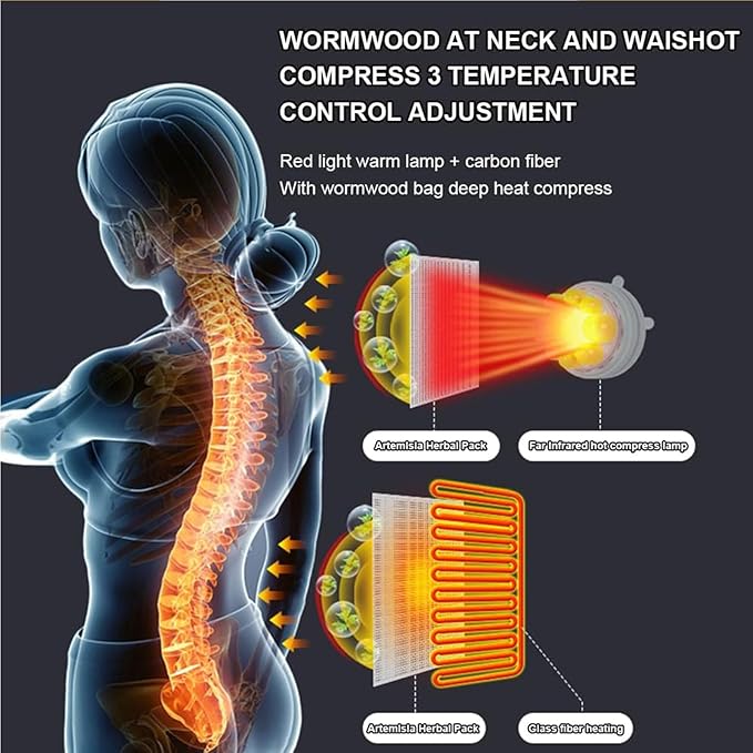Full Body Massage Mat with Heat 20 Neck Massage HeadsFoot Massager Whole Body Vibration Massage Pad 9 Gear Massage /3 Timing Modes Shiatsu Massage Pad for Back Neck Lumbar Leg Foot