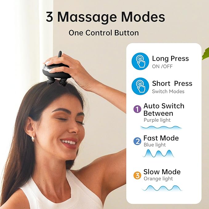 COMFIER Shiatsu Foot Massager &amp Scalp Massager