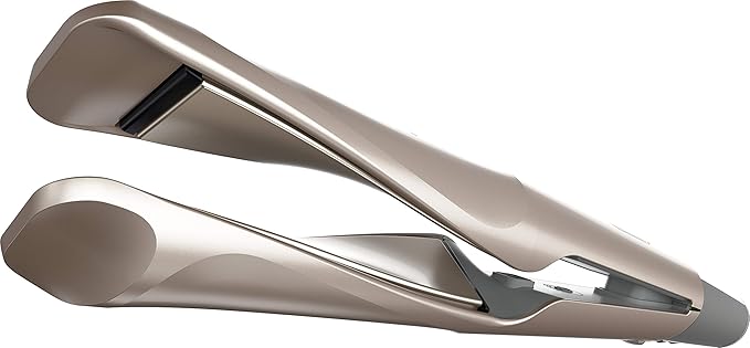 Remington Pro 1 Multi-Styler with Twist &amp Curl Technology Straightener and Curling Iron in one tool Color Care Protection Champagne