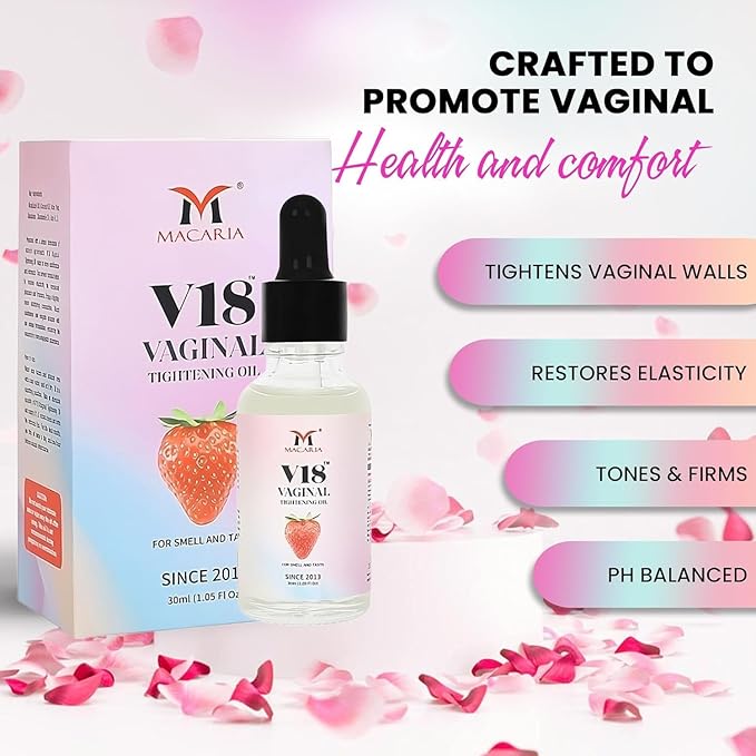 V18 TIGHT Vaginal Tightening Oil (Cream gel) - All Natural V Tight Oil (Cream gel) for Women