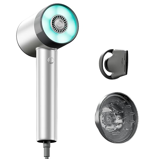 AirLight Pro Hair Dryer - Augmented with Infrared Light Tested on All Hair Types Fast Drying Without Damage