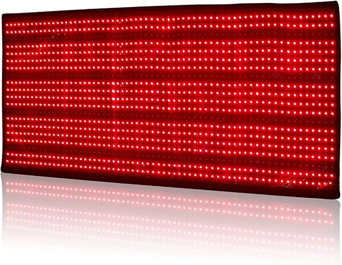 BB1260 Red Light Therapy Mat- 1260pcs LEDs Near-Infrared Light Therapy for Full Body 660nm Red Light and 850nm
