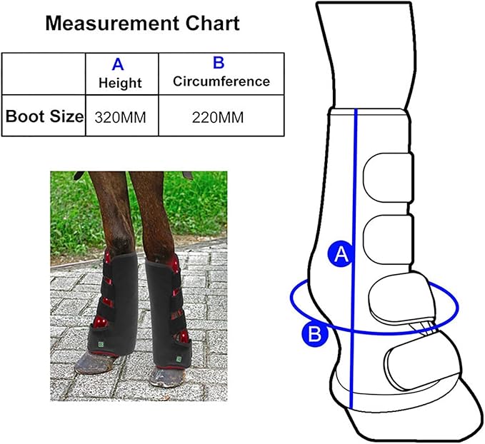 for Horse Muscle Recovery Horse Leg Therapy Kit LED Red Light Therapy Horse Leg Pain Treatment