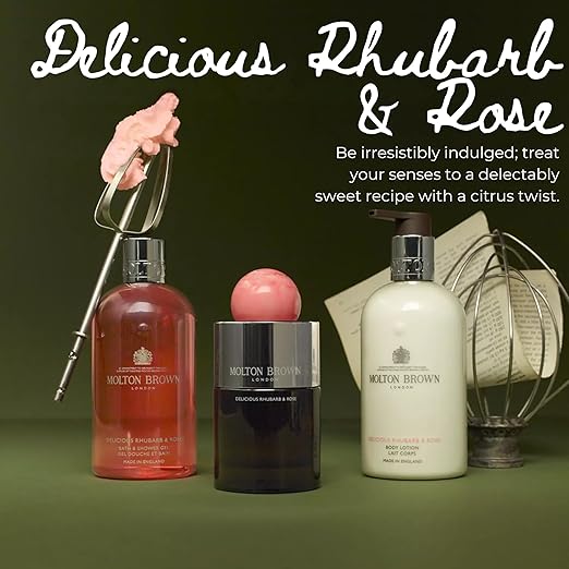Molton Brown Floral &amp Green Body Wash Gift Set for Women - Trio of 10 fl. oz. Bath &amp Shower Gel Luxury Scented Body Care Beauty Set Mothers Day