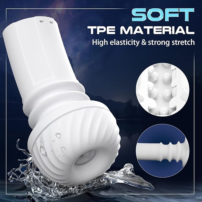 Male Mastusbafor with 7 Sucking 7 Vibrating Modes Automatic Tight Sleeve Hoodies Male Masterburbatar Hands Free Pocket Puzzy Silicone Electric TY6125