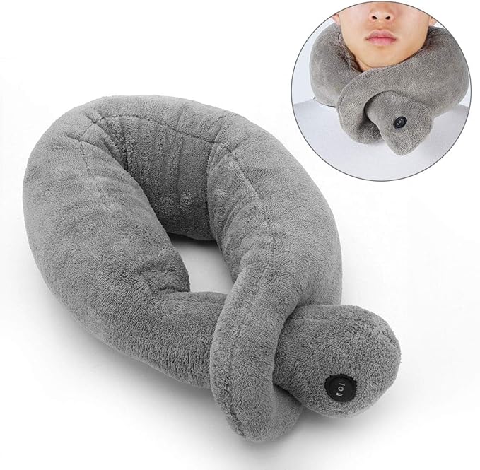 Massaging Pillows Neck Electric Shoulder Vibrating Neck Cushion Bathroom Accessory Sets Massage Pillow Vibration Massage Vibrating Neck