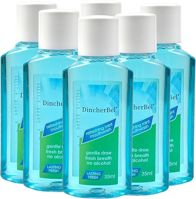 Mouthwash Travel Size Portable Original Mint 35ml/1.2oz (48 Pack)