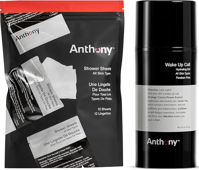 Anthony Wake Up Call 3 Fl Oz Shower Sheets 12 Single Pack Sheets