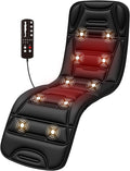 COMFIER Full Body Massage Mat Pad Heating Vibrating Massage Chair Pad with 10 Vibration Motors 5 Massage Modes and Auto Shut Off Gift for Men Women
