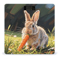 Rabbit Weight Scale Large Digital Bathroom Scales with Bright LED Display Non Slip Digital Scale and Step On Fashion Weighing Machine for Body