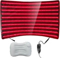 BestQool Red Light Therapy Mat Infrared Red Light Therapy 38 x 23 Large Pads 400 LEDs Dual Chip 660nm &amp 850nm Red Light Therapy for Body Full Body Infrared Light Therapy Mat. 63W