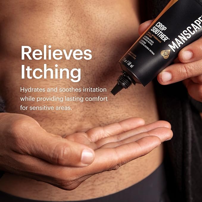 MANSCAPED® The Crop Preserver® &amp Crop Soother™ Men's Anti-Chafing Ball Deodorant with Cooling Aloe Vera &amp Groin Grooming Aftershave Lotion Infused with Colloidal Oats &amp Shea Butter