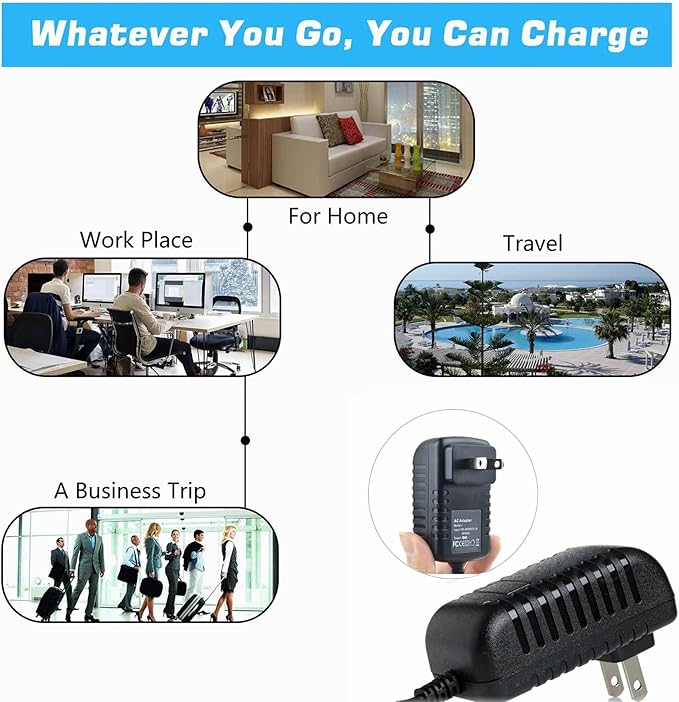 AC Adapter Charger for addsfit Massage GuDeep Massager Tissue Power Supply