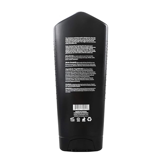 REBELS REFINERY Advanced Shampoo And Body Wash 400 ML