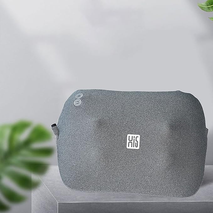 Master Massage Bravo Mini Shiatsu Massage Throw Pillow Grey