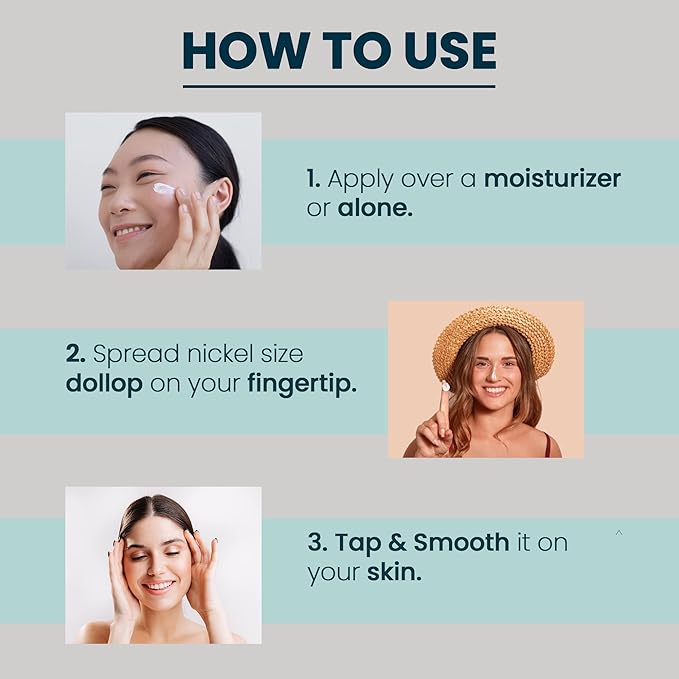Facial Moisturizing Protection Sunscreen Cream - Sun Protection with SPF 30 Reduce Hyper Pigmentation &amp Prevent Photo aging Moisturize Protect Any Type of Skin | (1.0 Oz)