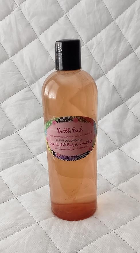 Sandalwood Fragrance Moisturizing Bubble Bath 16oz Medium