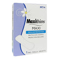 HOSPECO Maxithins Vended Sanitary Napkins #4 Maxi 250 Individually Boxed Napkins/carton