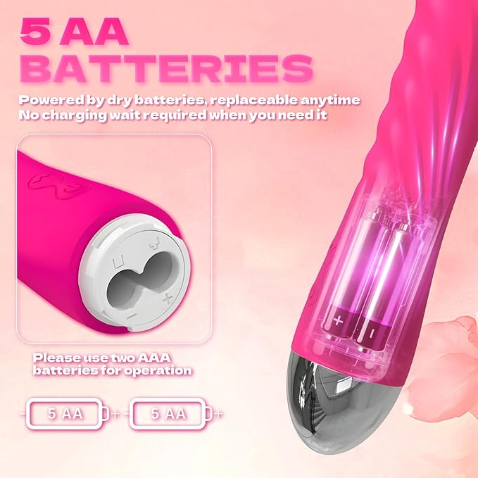Portable Vibrating Massager -Clitioral Sucker Relaxes Muscles Heating Modes Viboatoars Toy Couples- for Body and Back Foot Silent Personal for Sports Massage Adult Tools Relaxation K18 (Pink)