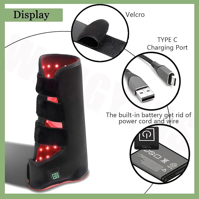 Red Light Therapy Device for Horse Leg Pain Relief LED Belt for Muscle and Joint Pain Relief ()
