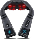 Etekcity FSA Eligible Cordless Neck Massager with Heat for Pain Relief Deep Tissue FSA Wearables Rechargeable Shiatsu Back Shoulder Massage Tool Best Gift for Mother Father HSA Items