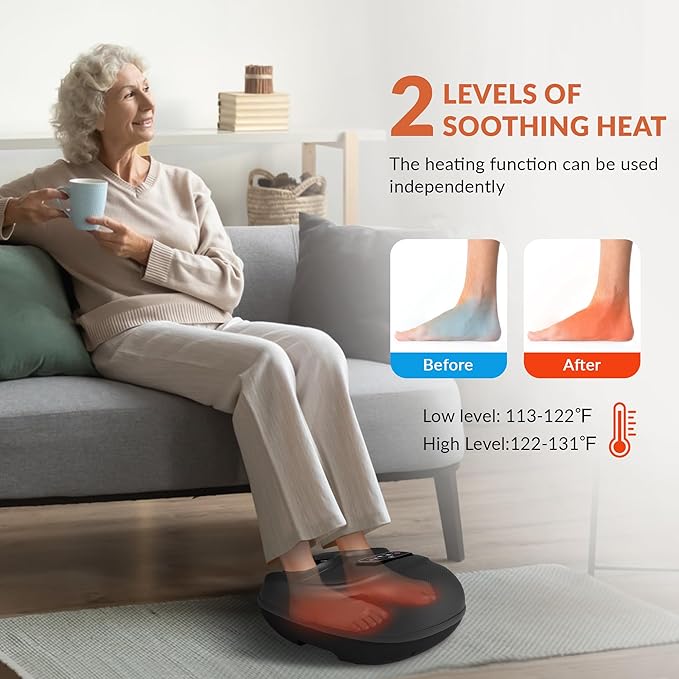 CILI Foot Massager &amp Lumbar Support Pillow