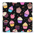 Women's Fashion Automatic Switch Digital Bathroom Weighing Scale Smart Scale Space Galaxy Ice Cream Cake Black