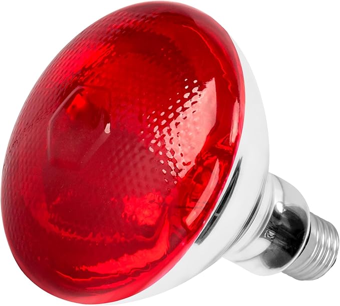 Infrared Bulb Heat Lamp Red Light Therapy Heat Bulbs Infrared Light Bulb for Body Suitable for E26/E27 Socket
