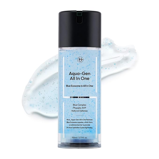 Men's Face Moisturizer - Hydrating Water Gel &amp Pore Minimizer - Non-Greasy Fast-Absorbing Oil Control Daily Face Lotion for All Skin Types - 3.71 fl oz