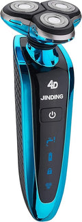 FixtureDisplays® Smooth Electric Wet/Dry Beard Shaver with Floating Head 15943-FBA