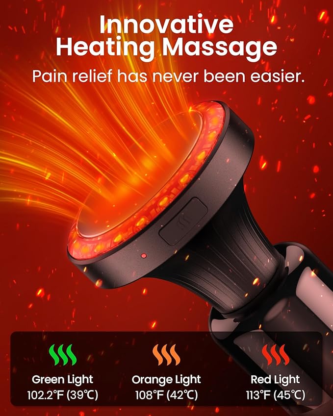 NAPRE S10 Massage Gun with Heat and S40 Massage Gun with Heat
