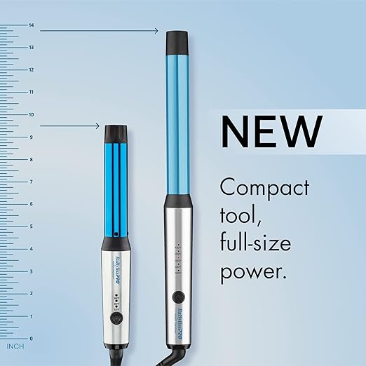 BaBylissPRO® Nano Titanium™ COMPACT TOOLS deliver full power in a compact size - deep waver hair dryer hot air brush paddle brush wand