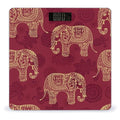 Elephant Scale for Body Weight Anti-Slip Sturdy Tempered Glass Weighing Machine Highly Digital Accurate Bright LCD Bathroom Scale for Household Gift