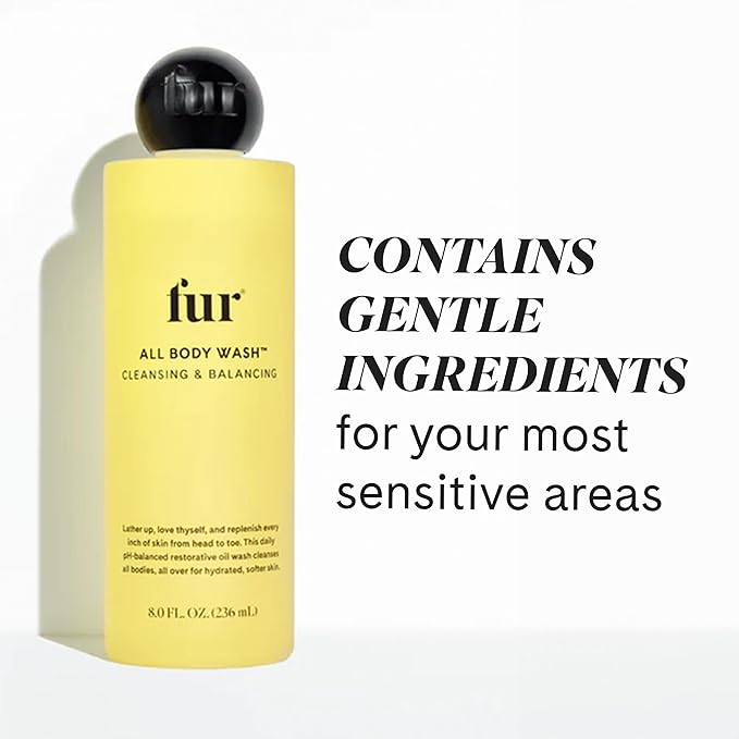 Fur All Body Wash- PH-Balancing Oil Body Wash Hydrate and Soften Your Skin - 8 FL OZ