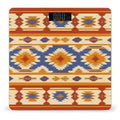 Men's Fashion Automatic Switch Digital Bathroom Weighing Scale Smart Scale Ethnic Tribal Navajo Indiana Western Southwest