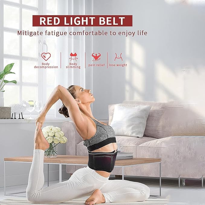 Red Light Therapy Device Red &amp Near Infrared Light Pad 630Pcs Led Light Therapy Mat for Full Body (59in ” x 14in”) Large Home Laying Red Pad with Pulsing Mode Heating Mode