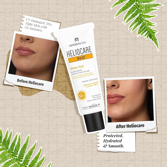 360° Water Gel Sunscreen SPF 50+ broad spectrum sunscreen for outdoor activitiesBroad Spectrum UVA/UVB Protection Long-Lasting Hydration 50ml