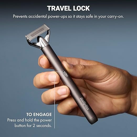 BaByliss MTL Series Electric Razor Including 4 Comb attachments Storage Bag Charging Stand and Cable