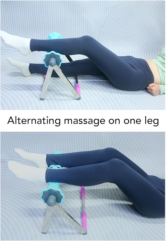 Pongnas Calf Kneading Soreness Tool Portable and Multifunctional Muscle Relaxation Training Roller Swelling Massager Suitable for Yoga Room Living Room Gym