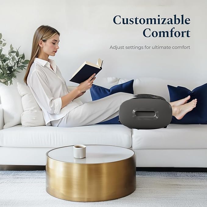 Foot Massager with Heat &amp Cold 2026 Upgraded Shiatsu Foot &amp Calf Massager Machine 4 Modes 6 Levels Electric Foot Massage for Feet Legs &amp Arms Home Office Relaxation for Women and Men