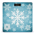 Winter Snowflake Bathroom Scale for Body Weight LCD Display Digital Bathroom Scale Tempered Glass Bathroom Weight Scales Fashion Smart Scales for Home Bedroom 400 Lb