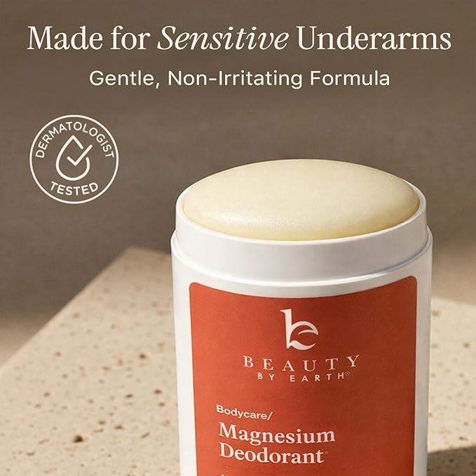 Aluminum Free Deodorant for Men &amp Women - USA Made with Natural &amp Organic Ingredients Fresh Long-Lasting Odor Protection Baking Soda Free Non-Irritating Magnesium Deodorant Sensitive Skin