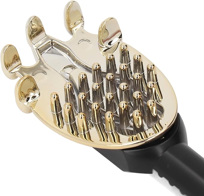 Hztyyier Electric Back Scratcher Extendable Massage Tool Black Portable Itch Relief for Home and Travel