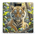 Jungle Tigers Cub Digital Bathroom Scale for Body Weight Weighing Scale with Backlit LCD Display High Precision Measurements &amp Measures Weight Up to 180kg