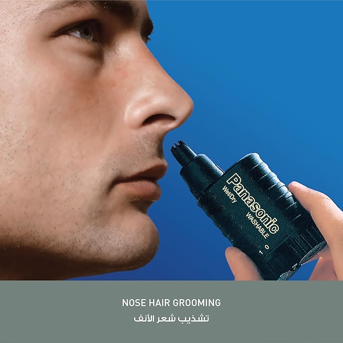 Panasonic ER115 Nose &amp Ear Hair Trimmer Wet/Dry Application
