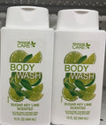 Body Wash Personal Care Coconut Vanilla Gluten Free Paraben FreeDye Free 2 packs 30 FL Oz (Sugar Key Lime)