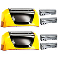 Shaver Replacement Foil Head for Wahl Yellow Lifeproof Foil Shaver Series 7061 Model 7045-100.2 Count