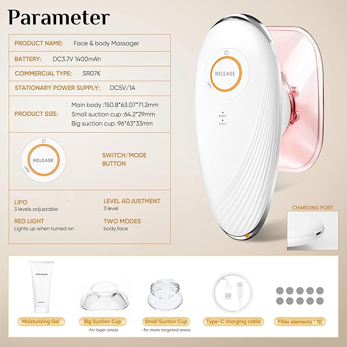 Body Smart Scraping - 3 in 1 Body Sculpting Machine - Best Cellulite Removal Machine- Body SculptorSuitable for Legs Abdomen Arms Love Handles Relieves Muscle Tension and Tightens Skin
