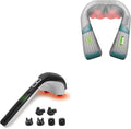 Snailax Handheld Back Masssager and Neck Massager Bundle